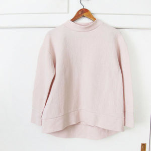 cos pink sweatshirt
